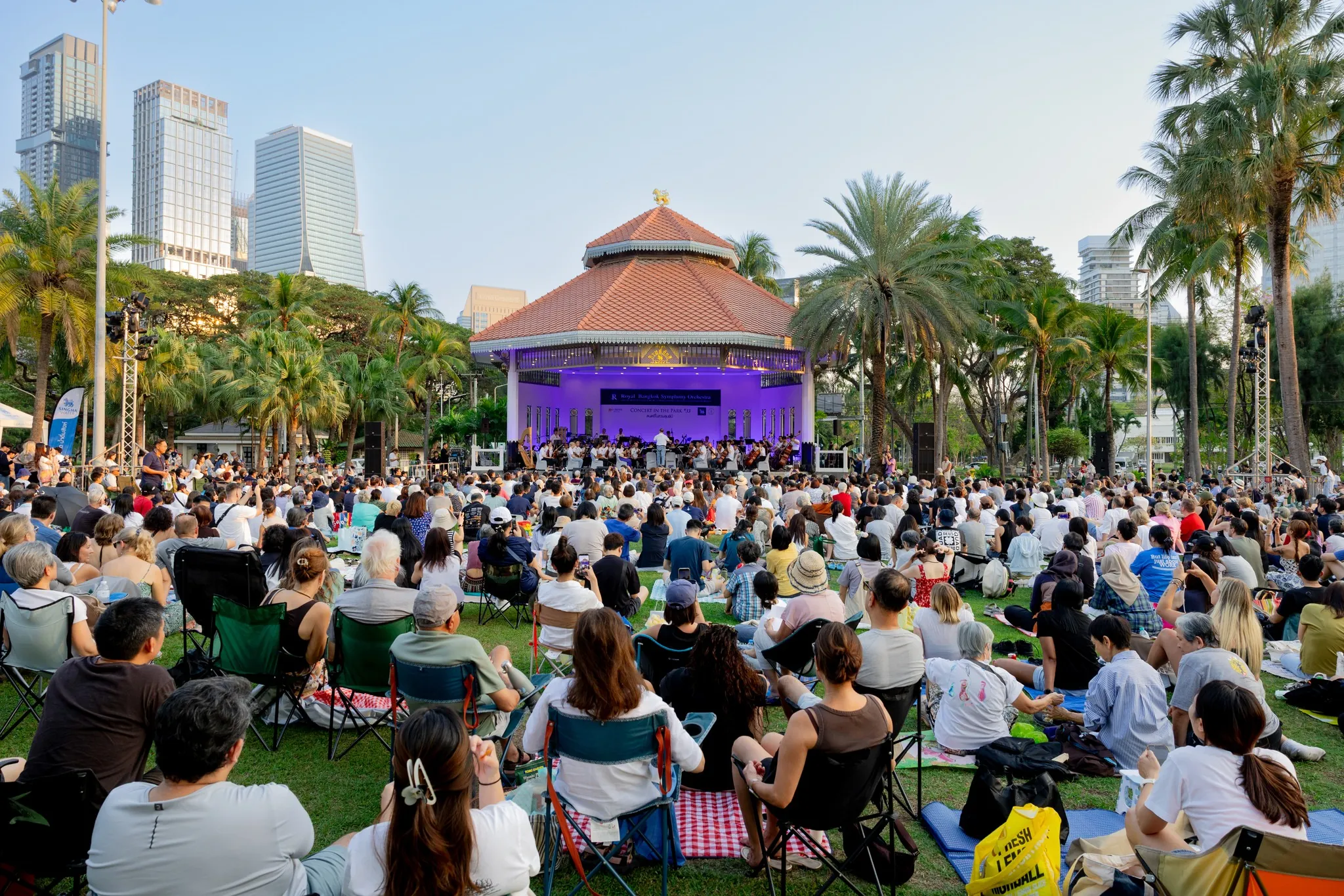 Concert in the Park at Lumphini Park